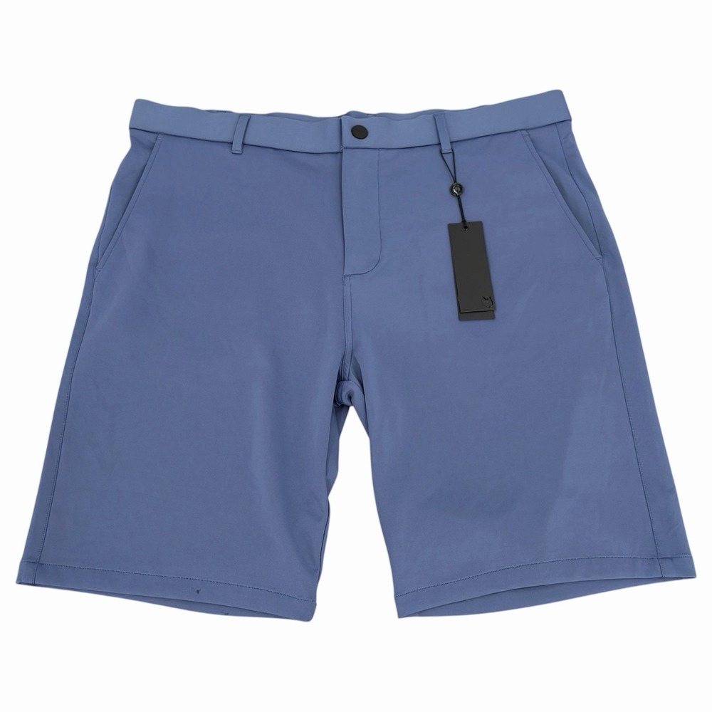 Greyson Golf Shorts Sequoia Nylon Cotton Spandex 38 x 10 Falcon Blue MSRP $148